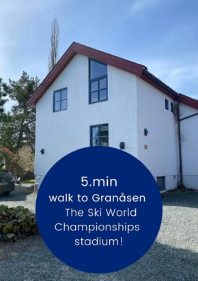 SKI VM House 5 min walk to Granåsen ski stadion